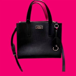 Kate spade Anissa crossbody satchel reversible handle pink interior 😍